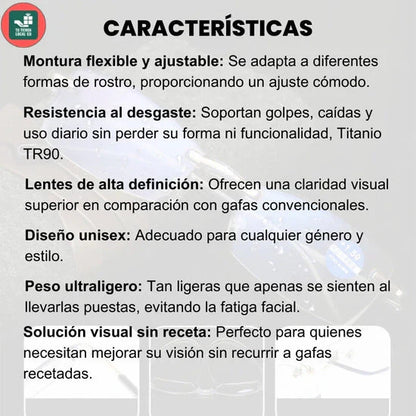 GAFAS TR90 COMPRE 1 y LLEVASE 2 GAFAS + ESTUCHE y PAÑO CORTESÍA 🎁