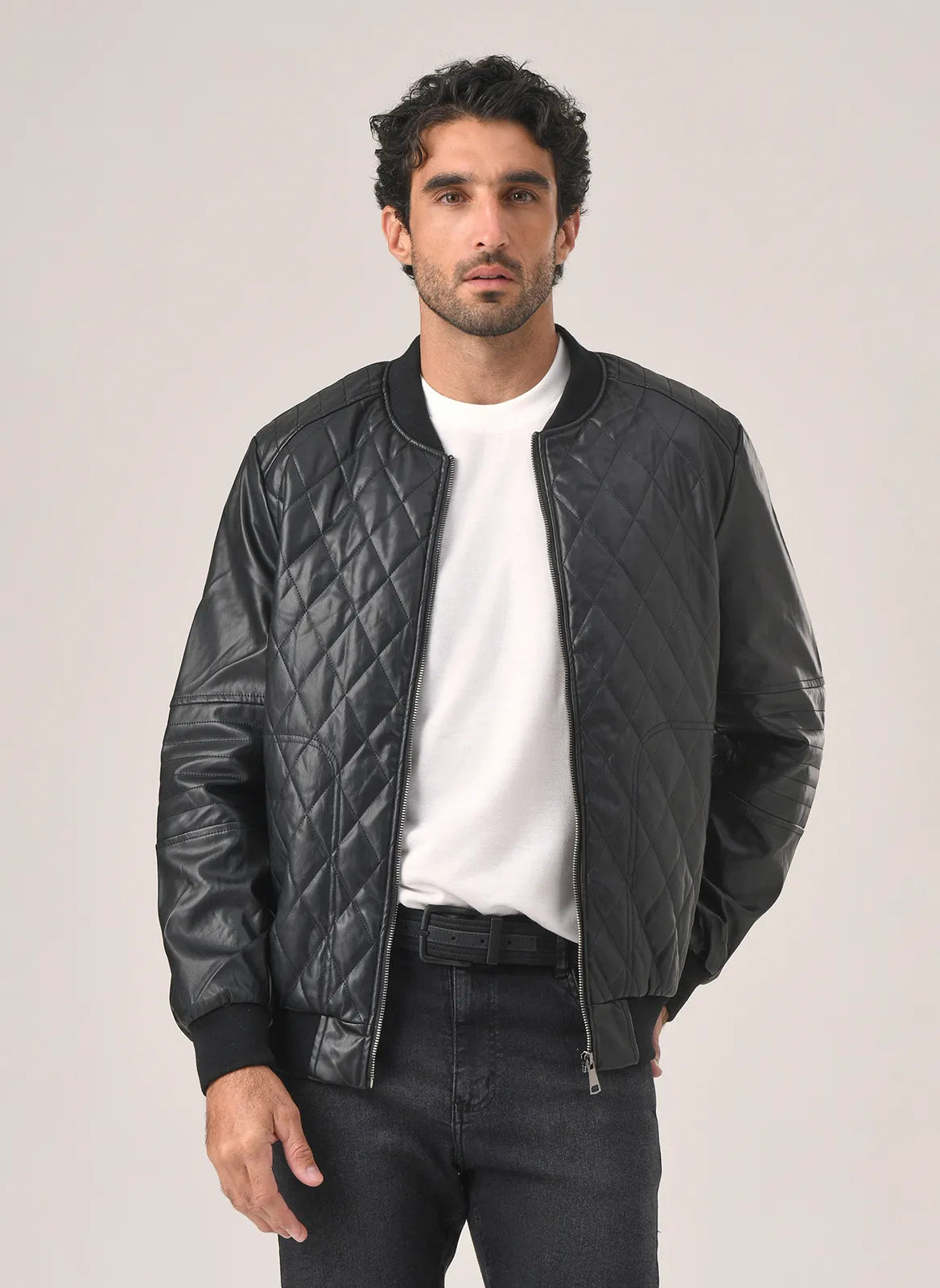 Chaqueta de cuero Premium con forro térmico + envio grátis + regalo